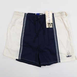NOS Vintage 80s Pierre Cardin Lined Shorts Blue